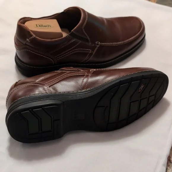 EUC Johnston & Murphy XC4 Men's Slip-on Leather Comfort Dress Shoe - Picture 2 of 8